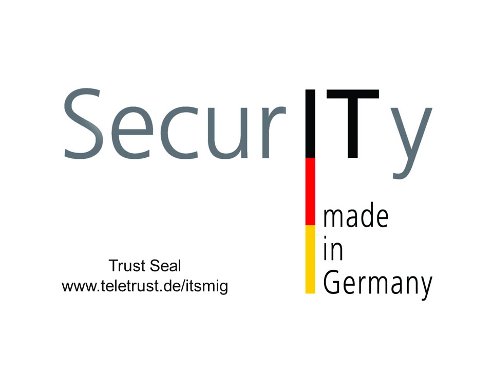 Logo Trust Seal IT-Security Made in Germany